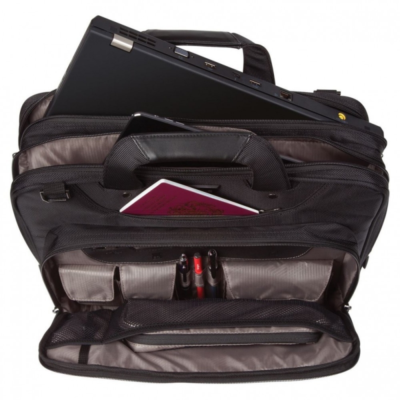 11242 Targus Corporate Traveller 13-14" Topload Laptop Case - Black 