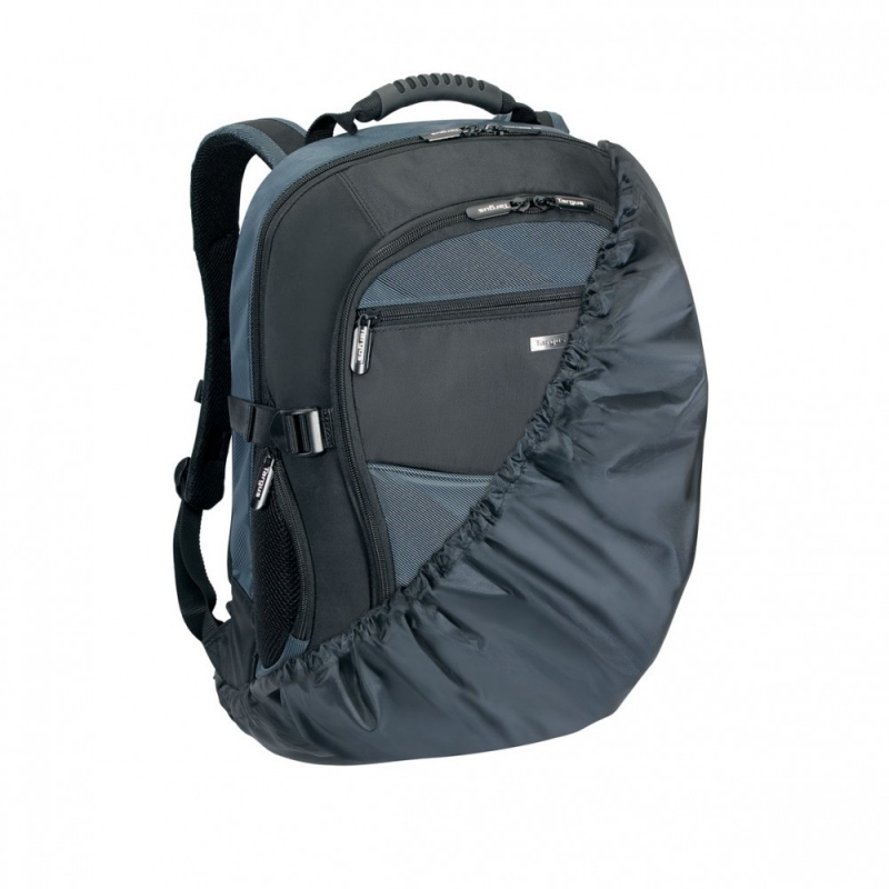 11372 Targus Atmosphere 17-18" XL Laptop Backpack - Black/Blue 