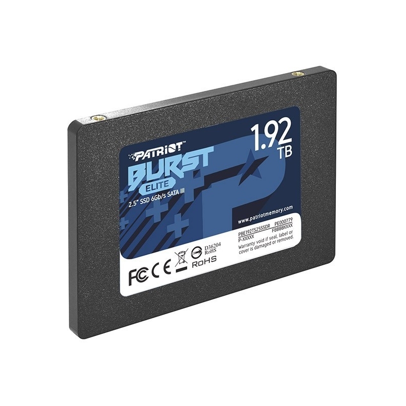 135533 Patriot SSD 1920GB Burst Elite 450/320MB/s SATA III 2.5