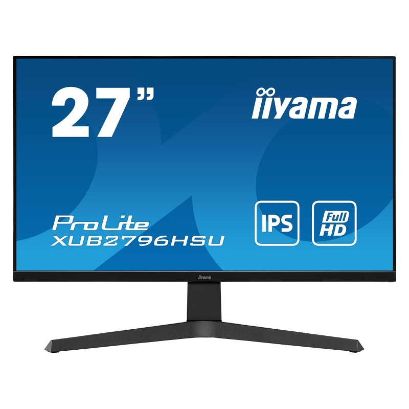 Monitor IIYAMA ProLite XUB2796HSU-B1 27", FULL HD, IPS, HDMI, DP, USB, GŁOŚNIKI, AUDIO, PIVOT