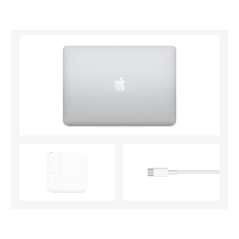 193874 Laptop Apple MacBook Air/13,3" WQXGA Retina IPS/Apple M1/8 GB/256 GB SSD/macOS/1 rok gwarancji/srebrny