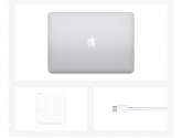 193882 Laptop Apple MacBook Air/13,3" WQXGA Retina IPS/Apple M1/16 GB/256 GB SSD/macOS/1 rok gwarancji/srebrny