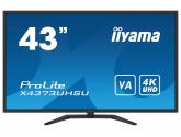 Monitor IIYAMA ProLite X4373UHSU-B1 42,5", 4K, VA, 2x HDMI, DP, miniDP, 4x USB, GŁOŚNIKI, AUDIO