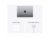 197522 Laptop Apple MacBook Pro/14,2" Liquid Retina XDR IPS/Apple M1 Pro/16 GB/1 TB SSD/macOS/1 rok gwarancji/srebrny