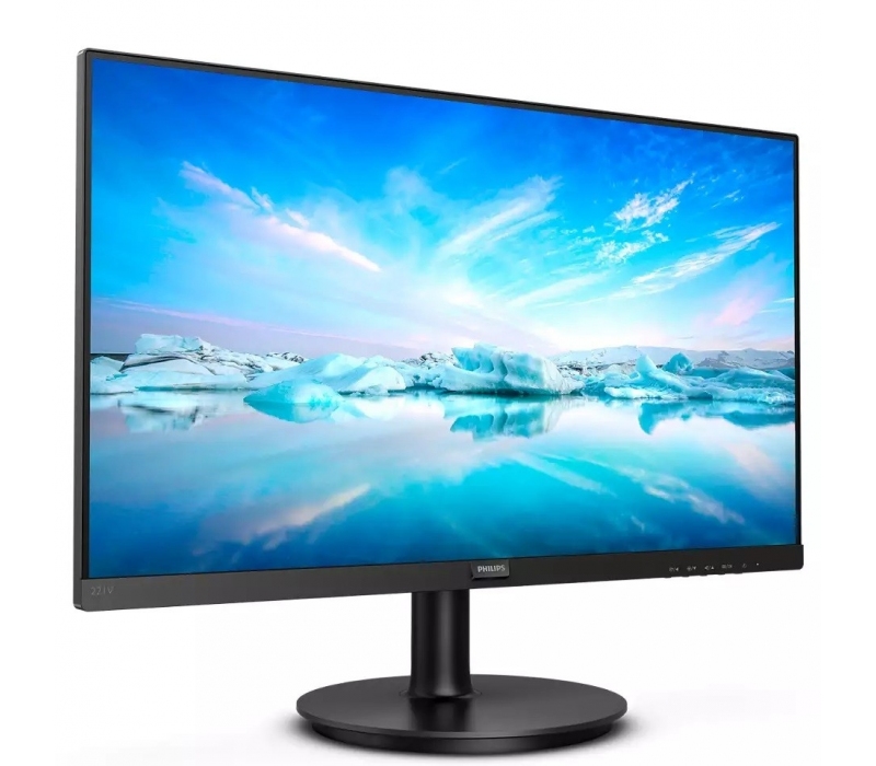 254219 Monitor 21.5" VA Philips 221V8A/00 1920x1080  16:9 Czarny