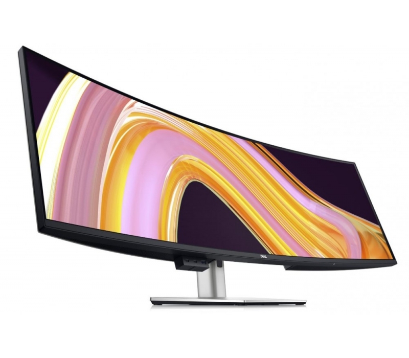 255887 Monitor 49" IPS Black Dell 210-BGTX 5120x1440 32:9 Srebrny