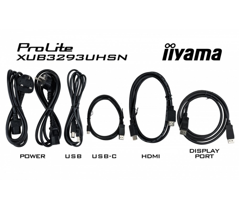 256182 Monitor IIYAMA ProLite/31,5" 4K IPS/16:9/60 Hz/HDMI/DP/USB HUB/RJ45/GŁOŚNIKI/3 lata carry-in