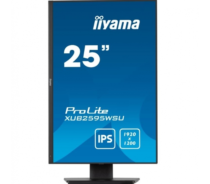 256549 Monitor IIYAMA ProLite/25" WUXGA IPS/16:10/75 Hz/HDMI/DP/VGA/USB 2.0/GŁOŚNIKI/PIVOT/3 lata carry-in