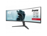 257147 Monitor IIYAMA G-Master Black Hawk/44,5" DWQHD VA/32:9/165 Hz/1500R/2x HDMI/DP/USB HUB/RJ45/GŁOŚNIKI/3 lata carry-in