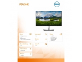 258041 Monitor 23.8" IPS Dell 210-BMJB 1920x1080  16:9 Srebrny