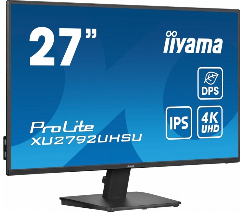 258230 Monitor IIYAMA ProLite/27" 4K IPS/16:9/60 Hz/HDMI/DP/USB HUB/GŁOŚNIKI/3 lata carry-in