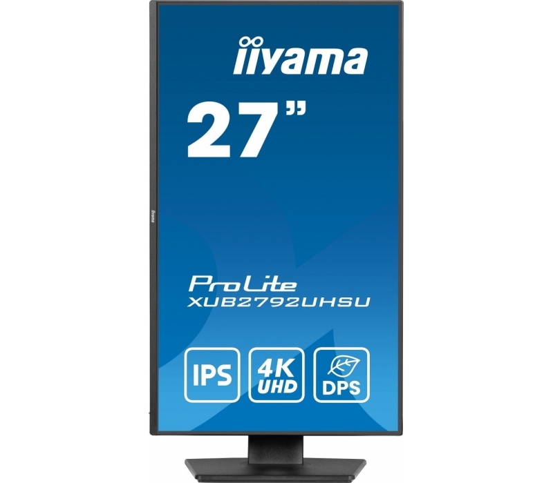 258590 Monitor IIYAMA ProLite/27" 4K IPS/16:9/60 Hz/HDMI/DP/USB HUB/GŁOŚNIKI/PIVOT/3 lata carry-in