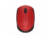 Logitech Mysz bezprzewodowa LOGITECH M171 | Czerwona
