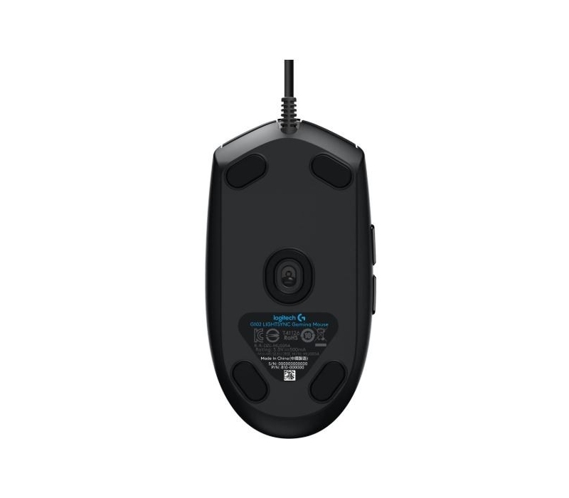 264030 Logitech Mysz  G102 Lightsync Gaming Mouse czarna