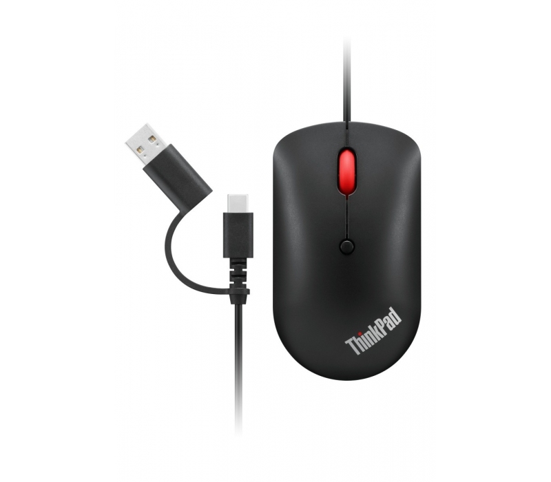 264503 Lenovo Kompaktowa mysz przewodowa USB-C ThinkPad 4Y51D20850 