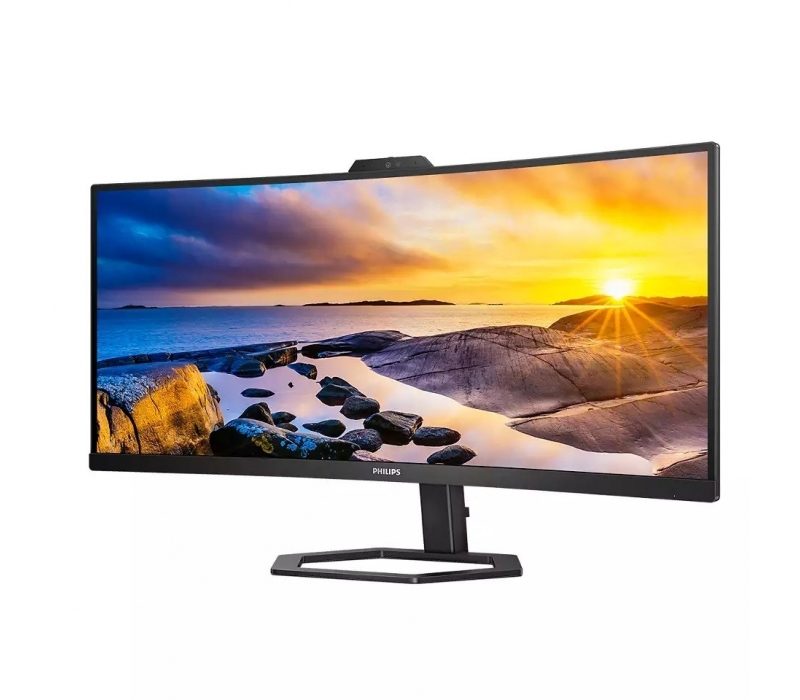 264909 Monitor 34" VA Philips 34E1C5600HE/00 3440x1440 21:9 Czarny