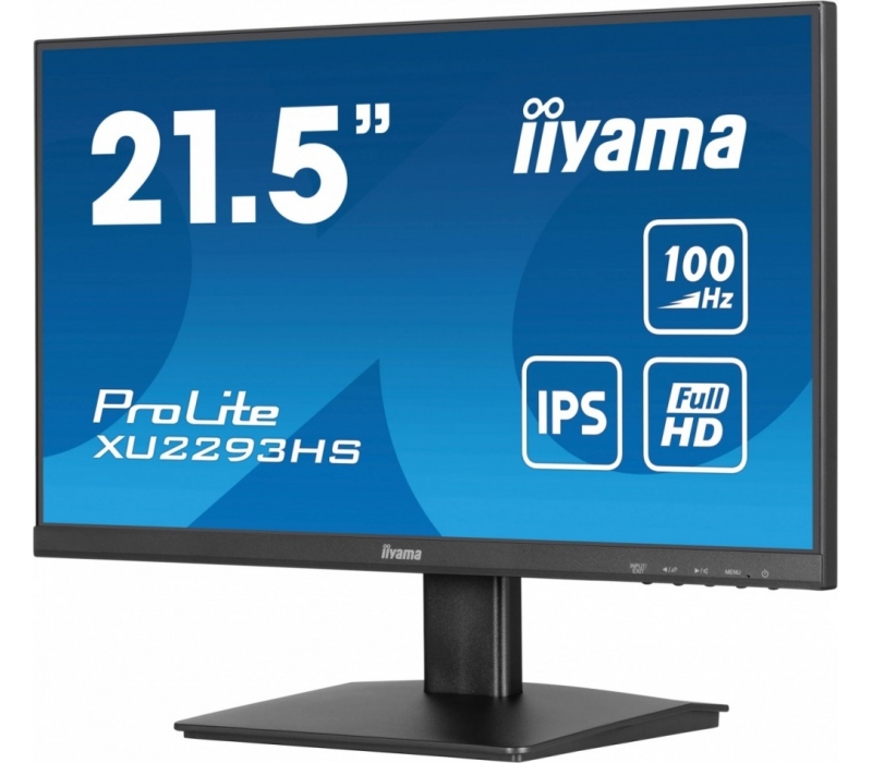 267002 Monitor IIYAMA ProLite/21,5" Full HD IPS/16:9/100 Hz/HDMI/DP/GŁOŚNIKI/3 lata carry-in