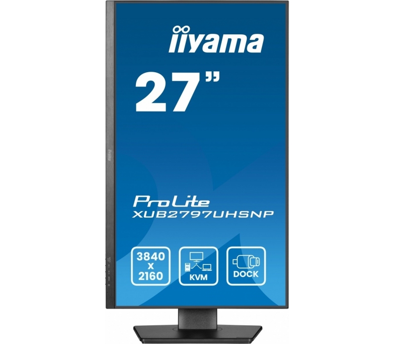 271914 Monitor IIYAMA ProLite/27" 4K IPS/16:9/60 Hz/HDMI/DP/USB HUB/RJ45/GŁOŚNIKI/PIVOT/5 lat carry-in