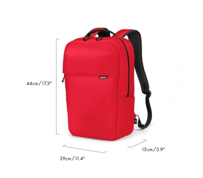 322417 DICOTA Plecak COMMUTER 13-16 cali czerwony