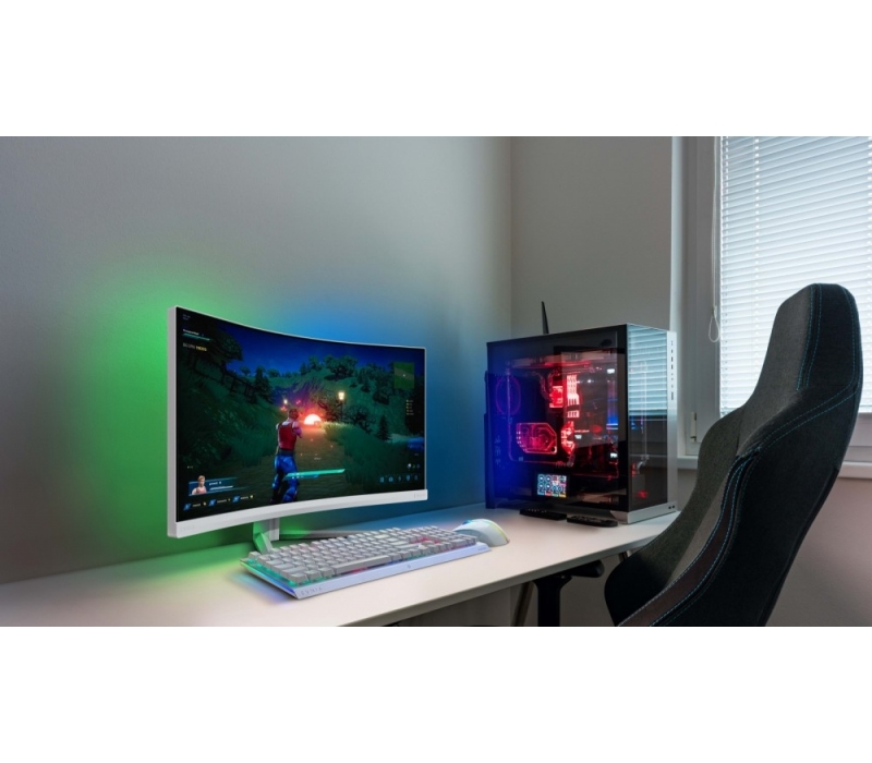 345055 Monitor 34" VA Philips 34M2C5501A/00 3440x1440 21:9 Biały