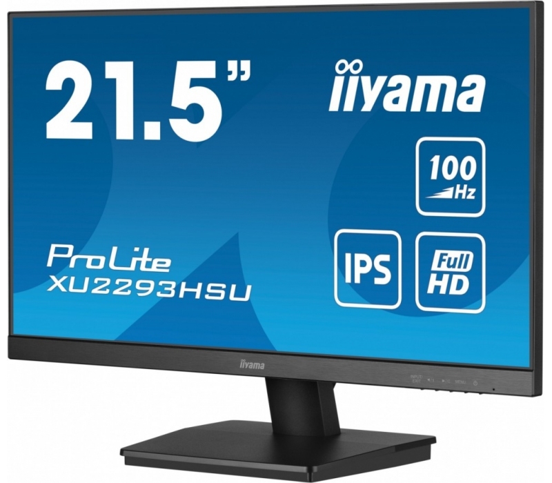 345999 Monitor IIYAMA ProLite/21,5" Full HD IPS/16:9/100 Hz/HDMI/DP/USB 2.0/GŁOŚNIKI/3 lata carry-in