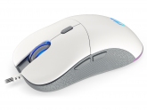 415066 Endorfy GEM Onyx White - mysz przewodowa