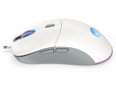 415072 Endorfy GEM Onyx White - mysz przewodowa