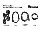 442325 Monitor IIYAMA ProLite/34" UWQHD VA/21:9/120 Hz/1500R/2x HDMI/DP/USB HUB/GŁOŚNIKI/3 lata carry-in