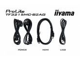 445968 Monitor IIYAMA ProLite/31,5" Full HD VA MT/16:9/HDMI/DP/VGA/3 lata carry-in