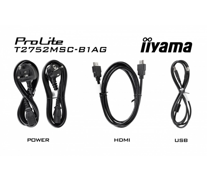 446184 Monitor IIYAMA ProLite/27" Full HD IPS MT/16:9/100 Hz/HDMI/DP/USB HUB/GŁOŚNIKI/3 lata carry-in