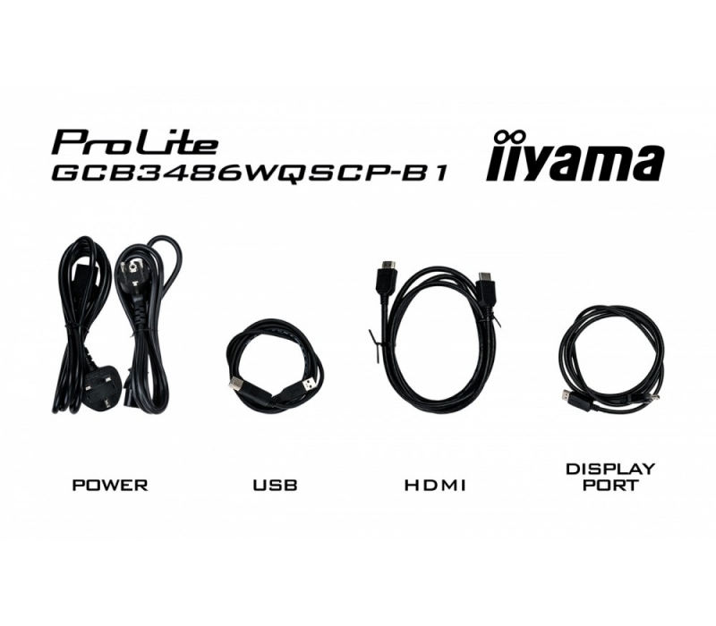 446373 Monitor IIYAMA G-Master Gold Phoenix/34" UWQHD VA/21:9/1500R/240 Hz/HDMI/DP/USB HUB/RJ45/GŁOŚNIKI/3 lata carry-in