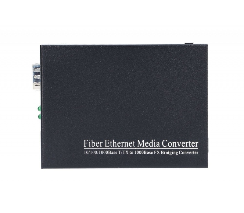 449200 Extralink Media konwerter Sedir 1xSFP 1xRJ45 