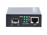 449202 Extralink Media konwerter Sedir 1xSFP 1xRJ45 