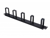 449261 Extralink Organizer kabli 1U czarny 