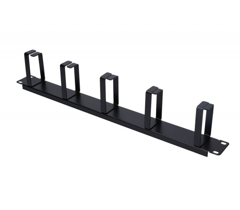 449261 Extralink Organizer kabli 1U czarny 