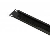 449268 Extralink Organizer kabli czarny, szczotka 