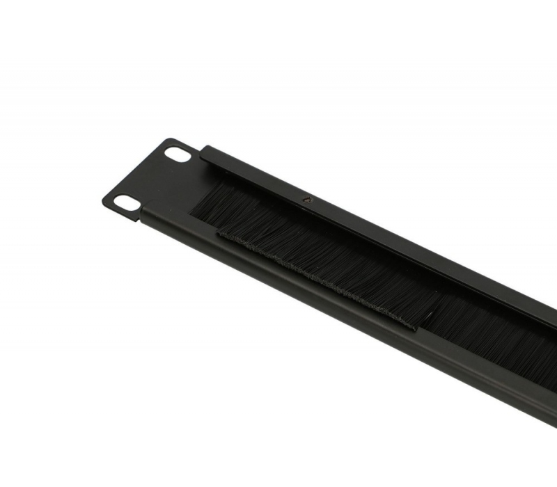 449268 Extralink Organizer kabli czarny, szczotka 