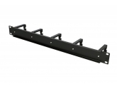 449271 Extralink Organizer kabli 1U z plastikowymi uchwytami