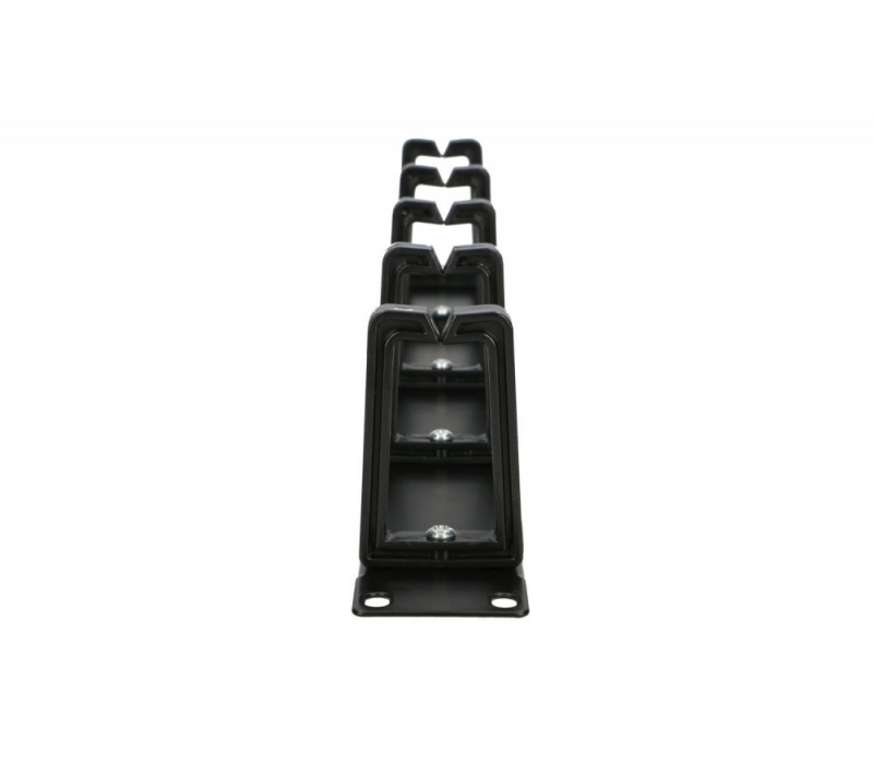 449272 Extralink Organizer kabli 1U z plastikowymi uchwytami