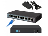 449279 Extralink Przełącznik Ceres EX-SF1008P 8 portów 10-100Mbps