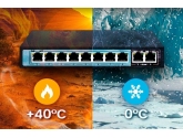 449284 Extralink Przełącznik Ceres EX-SF1008P 8 portów 10-100Mbps