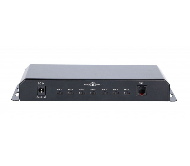 449290 Extralink Przełącznik Gigabit PoE 8-7 port 24V 60W