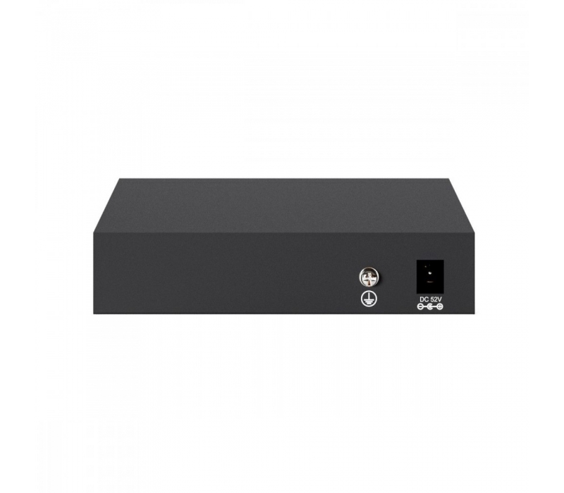 449296 Extralink Switch KRIOS PoE 4x Gigabit PoE/PoE+, 2x RJ45 Uplink Gigabit, 60W