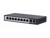 449305 Extralink Switch Perses 8X EX-SG1008PE 10/100/1000M TX PoE AT/AF,  2X GE SFP Full Gigabit PoE 