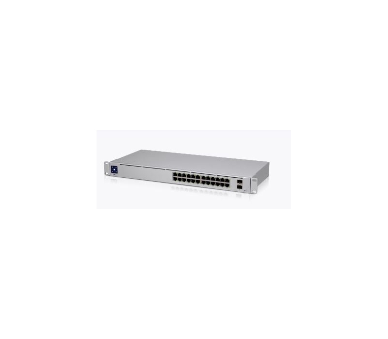 449343 UBIQUITI Przełącznik UniFi Switch 24x1GbE 2xSFP     USW-24