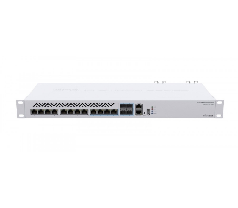 449346 Mikrotik Przełącznik 8x10GbE 4xCOMB  CRS312-4C+8XG-RM 