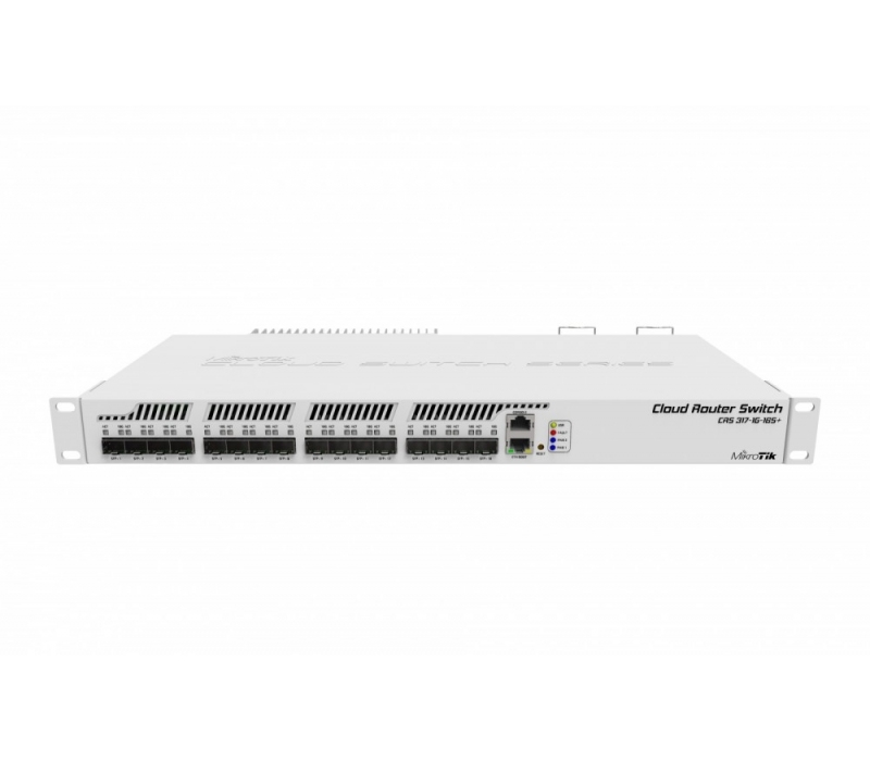 449350 Mikrotik Przełącznik 1xGbE 16xSFP+ CRS317-1G-16S+RM 