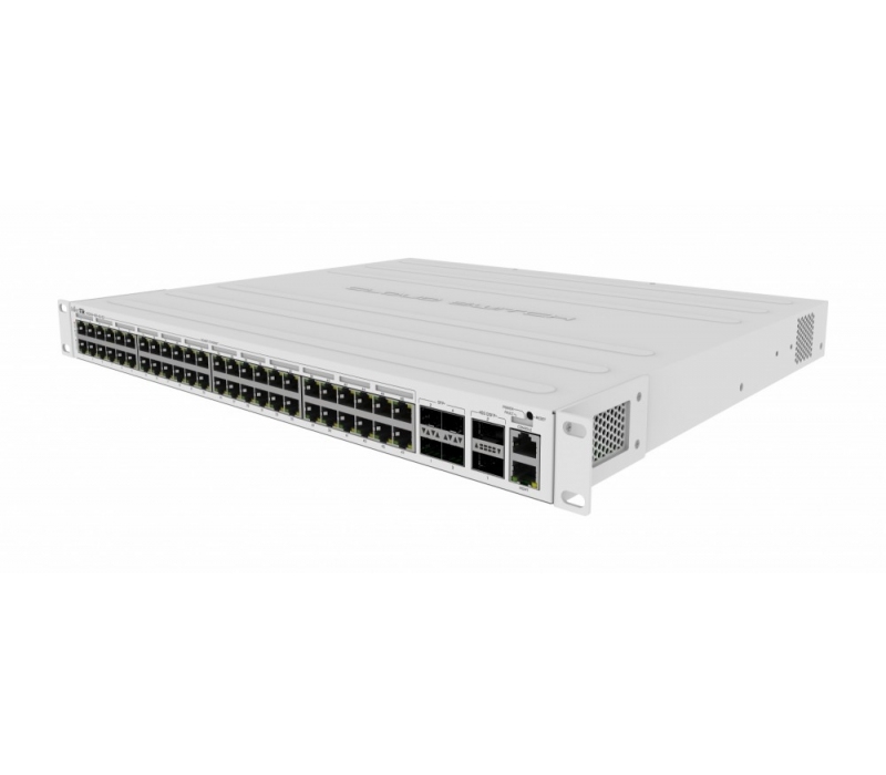 449371 Mikrotik Przełącznik 48xGbE4 SFP+ CRS354-48P-4S+2Q+RM 