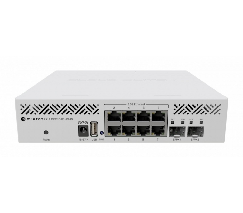 449433 Mikrotik Clous Router S witch CRS310-8G+2S+IN 
