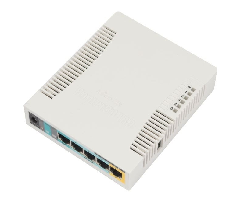 449459 Mikrotik Punkt dostępu 2.4 GHz 5FE  RB951Ui-2HnD 